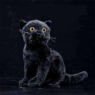 Peluche chat noir online