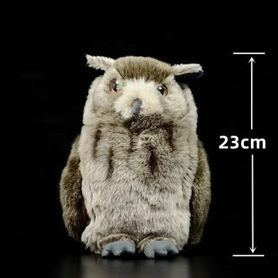 Peluches Animalia Hibou - 23 cm