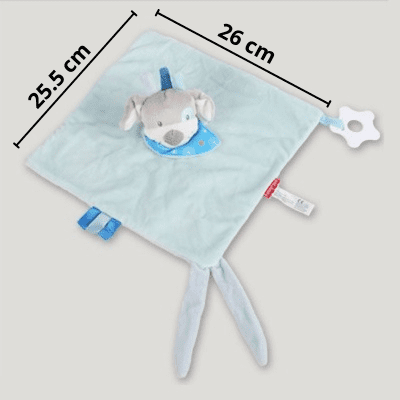 Dimension Ă plat doudou chien