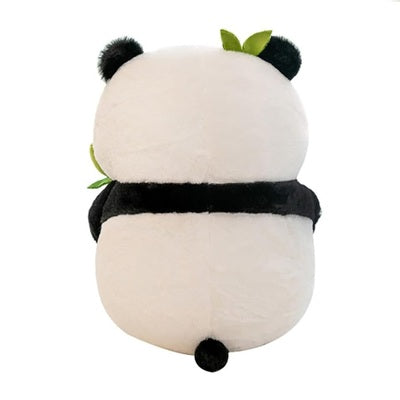 Craquante peluche panda vue de dos.
