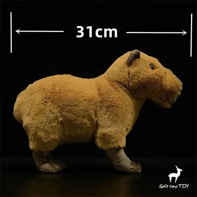 taille de 31 cm peluche réaliste Capybara