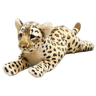 Jouet Peluche Bébé  Lion Tigre Léopard - 39/58 cm