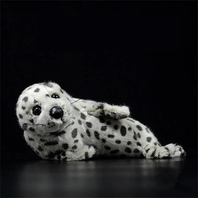 Peluche Animalia Réaliste Bébé Phoque Tâcheté